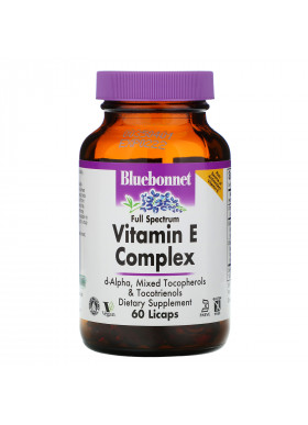 Bluebonnet Nutrition, Vitamin E Complex, 60 Licaps