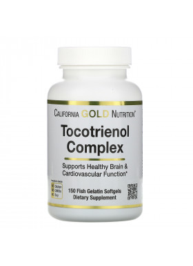 California Gold Nutrition, Tocotrienol Complex, 150 Fish Gelatin Softgels