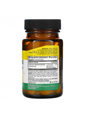 Country Life, Methylfolate, Orange, 800 mcg, 60 Chewable Tablets