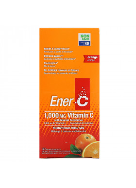 Ener-C, Vitamin C, Multivitamin Drink Mix, Orange, 30 Packets, 9.2 oz (260.1 g)