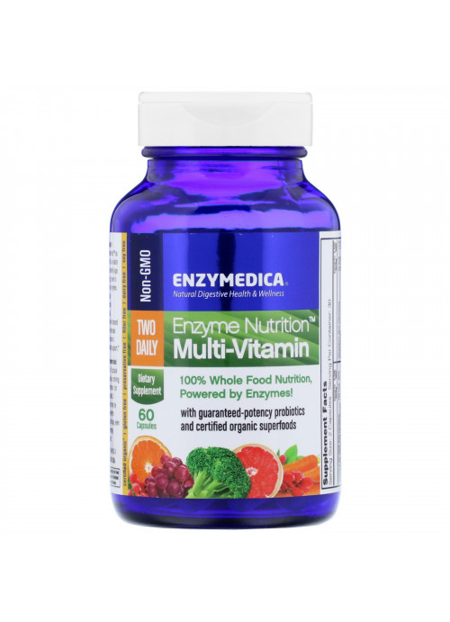 Enzymedica, Enzyme Nutrition Multi-Vitamin, Two Daily, 60 Capsules