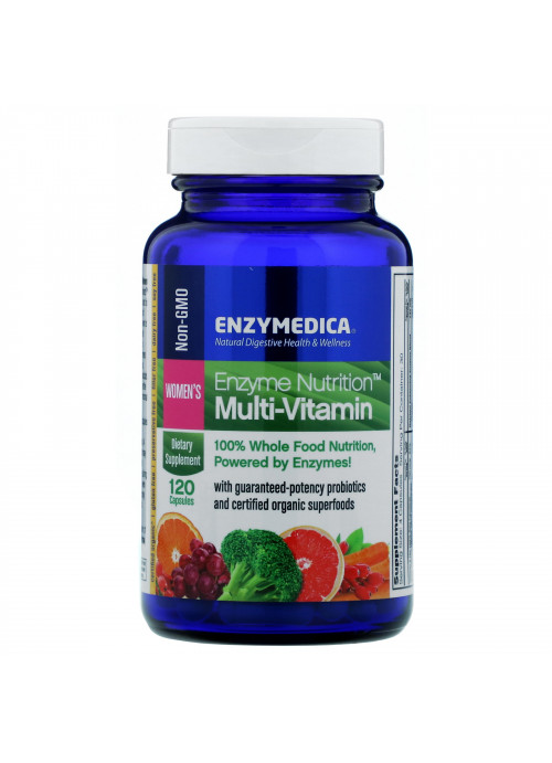 Enzymedica, Enzyme Nutrition Multi-Vitamin, Women's, 120 Capsules