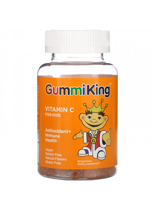GummiKing, Vitamin C for Kids, 60 Gummies