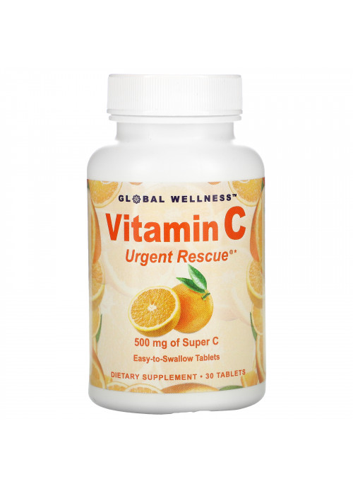 Irwin Naturals, High Potency D3 & K2 Complex, 60 Liquid Soft-Gels + Vitamin C, 500 mg, 30 Capsules