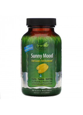 Irwin Naturals, Sunny Mood, 75 Liquid Soft-Gels