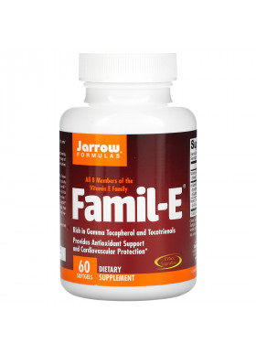 Jarrow Formulas, Famil-E, 60 Softgels