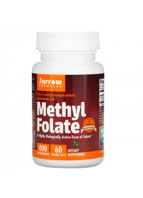 Jarrow Formulas, Methyl Folate, 400 mcg, 60 Veggie Caps