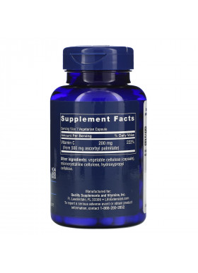 Life Extension, Ascorbyl Palmitate, 500 mg, 100 Vegetarian Capsules