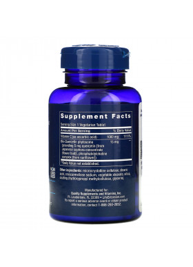 Life Extension, Vitamin C and Bio-Quercetin Phytosome, 60 Vegetarian Tablets