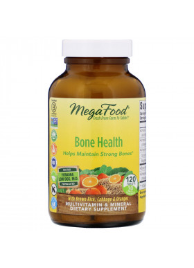 MegaFood, Bone Health , 120 Tablets