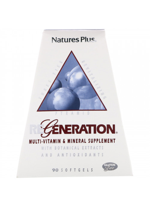 Nature's Plus, Regeneration, Multi-Vitamin & Mineral Supplement, 90 Softgels