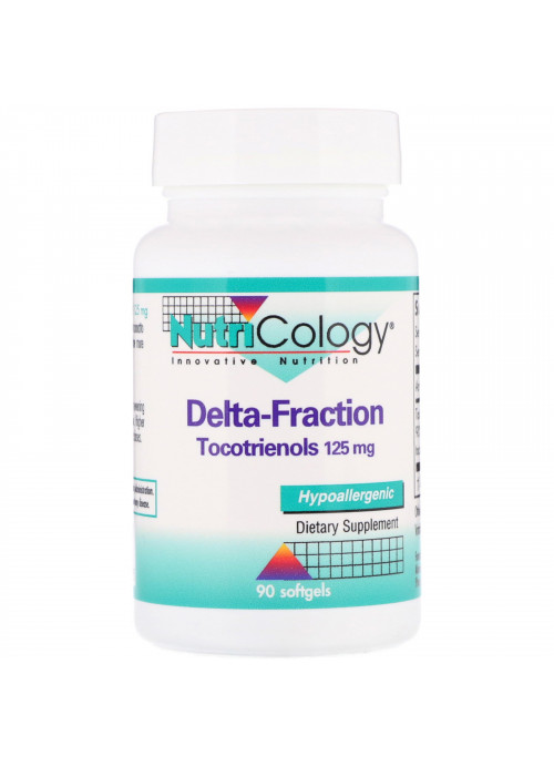 Nutricology, Delta-Fraction Tocotrienols, 125 mg, 90 Softgels