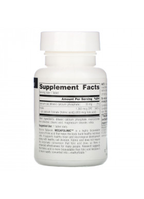 Source Naturals, MegaFolinic, 800 mcg, 120 Tablets