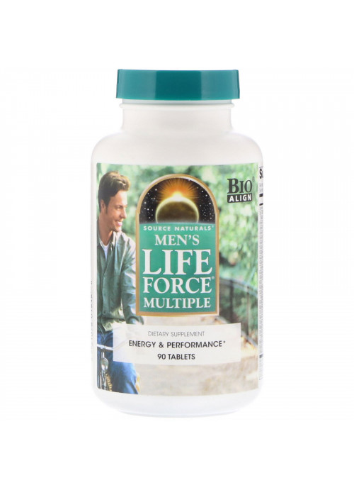Source Naturals, Men's Life Force Multiple, 90 Tablets