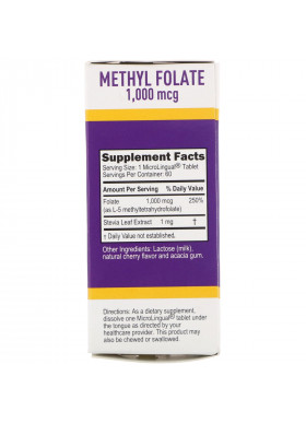 Superior Source, Methyl Folate, 1,000 mcg, 60 Tablets