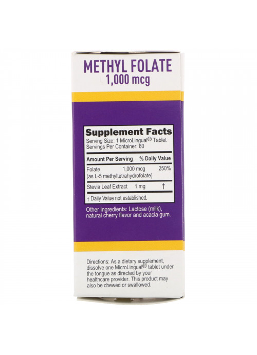 Superior Source, Methyl Folate, 1,000 mcg, 60 Tablets