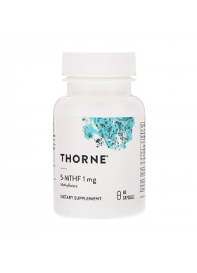 Thorne Research, 5-MTHF, 1 mg, 60 Capsules