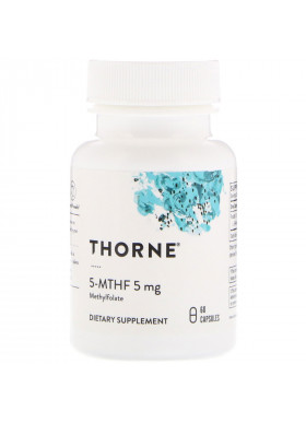 Thorne Research, 5-MTHF, 5 mg, 60 Capsules