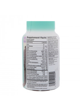 VitaFusion, Gorgeous Hair, Skin & Nails Multivitamin, Natural Raspberry Flavor, 100 Gummies