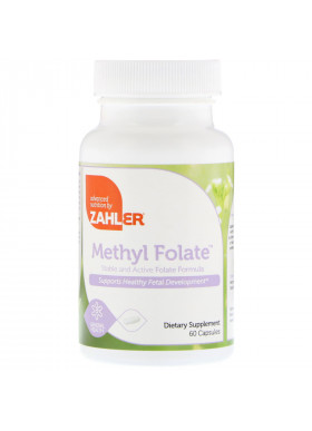 Zahler, Methyl Folate, 60 Capsules