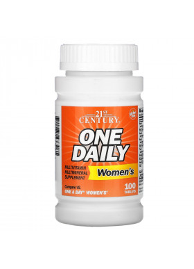 21st Century, One Daily, Women's, 100 Tablets