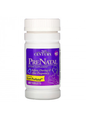 21st Century, PreNatal, 60 Tablets