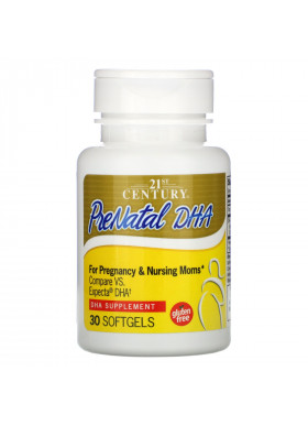 21st Century, PreNatal DHA, 30 Softgels
