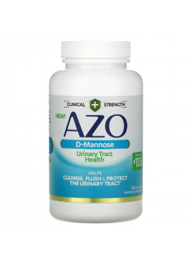Azo, D-Mannose, Urinary Tract Health, 120 Capsules