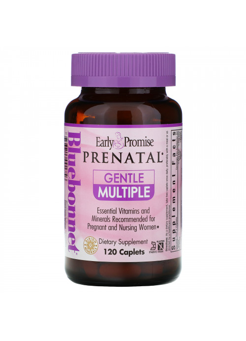 Bluebonnet Nutrition, Early Promise, Prenatal, Gentle Multiple, 120 Caplets