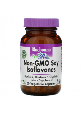 Bluebonnet Nutrition, Non-GMO Soy Isoflavones, 60 Vcaps