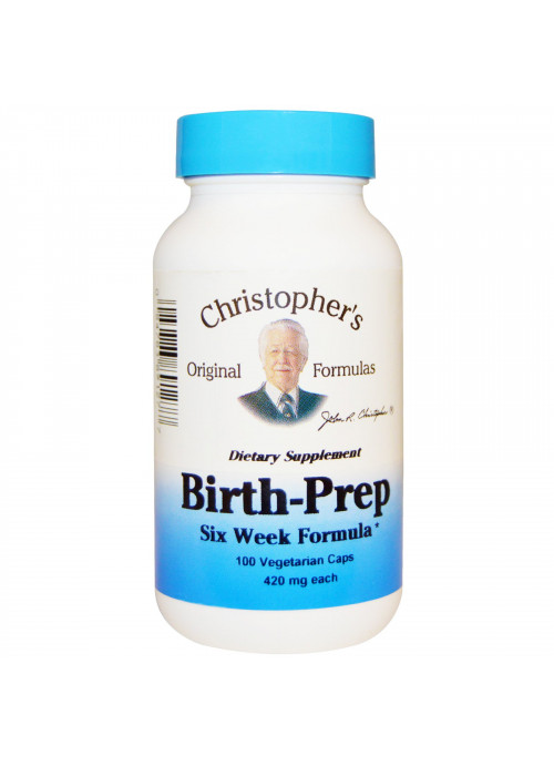 Christopher's Original Formulas, Birth-Prep Six Week Formula, 420 mg, 100 Vegetarian Caps