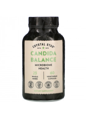 Crystal Star, Candida Balance, 60 Vegetarian Capsules