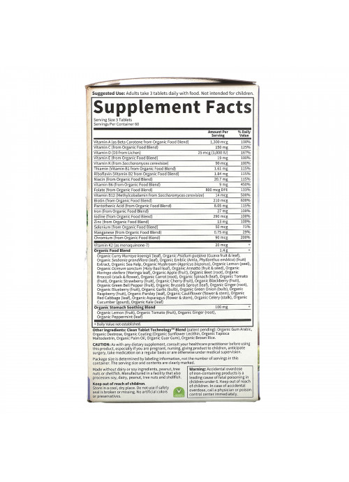 Garden of Life, MyKind Organics, Prenatal Multi, 180 Vegan Tablets