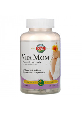 KAL, Vita Mom, Prenatal Formula, 120 Tablets