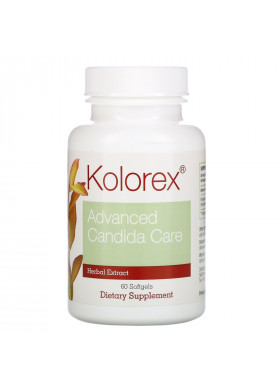 Kolorex, Advanced Candida Care, 60 Softgels
