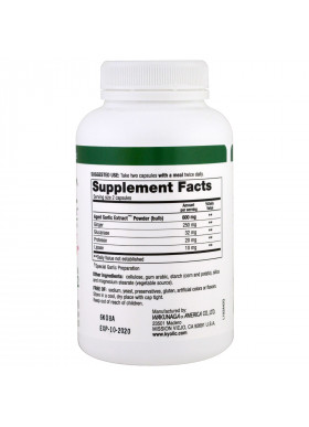 Kyolic, Aged Garlic Extract, Candida Cleanse & Digestion Formula 102, 200 Vegetarian Capsules