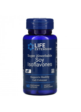 Life Extension, Soy Isoflavones, Super Absorbable, 60 Vegetarian Capsules