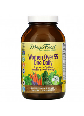 MegaFood, Women Over 55 One Daily, 120 Tablets