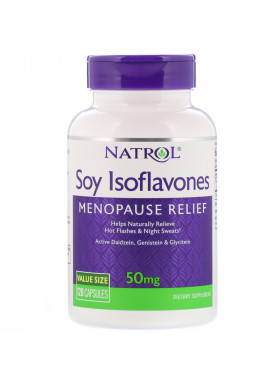 Natrol, Soy Isoflavones, 50 mg, 120 Capsules