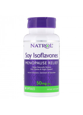 Natrol, Soy Isoflavones, 50 mg , 60 Capsules