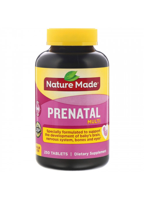 Nature Made, Prenatal Multi, 250 Tablets