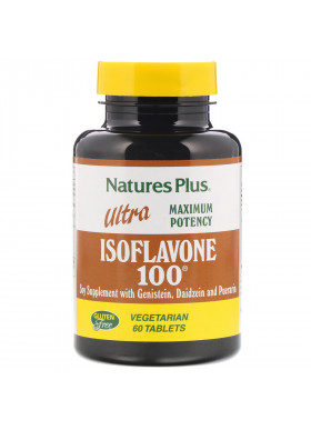 Nature's Plus, Ultra Isoflavone 100, 60 Vegetarian Tablets