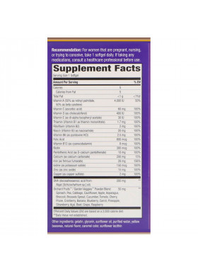 Nature's Way, Alive! Prenatal Multi-Vitamin with Plant DHA, Strawberry Flavored, 30 Softgels