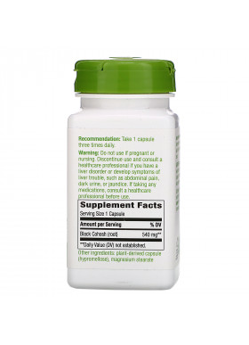 Nature's Way, Black Cohosh Root, 540 mg, 100 Vegan Capsules