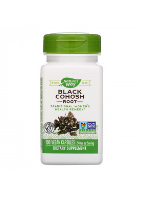 Nature's Way, Black Cohosh Root, 540 mg, 100 Vegan Capsules