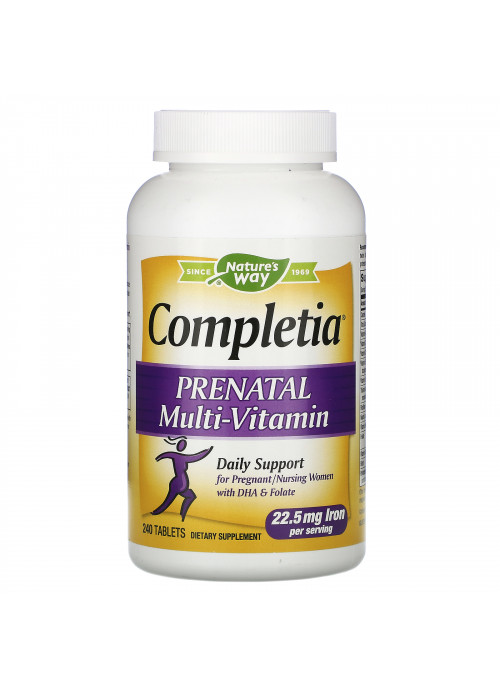 Nature's Way, Completia, Prenatal Multi-Vitamin, 240 Tablets