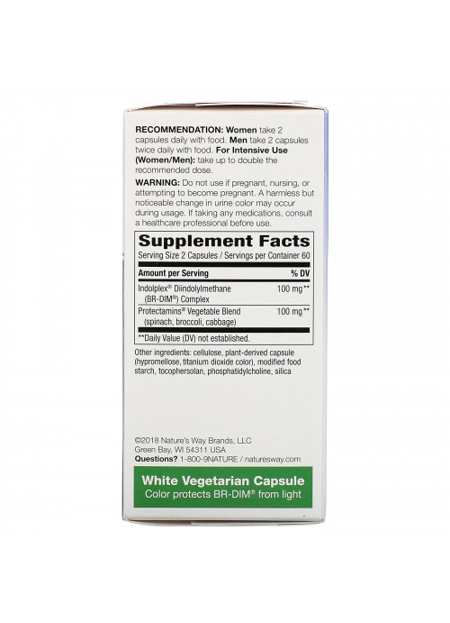 Nature's Way, DIM-plus, Estrogen Metabolism, 120 Vegetarian Capsules