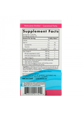 Nordic Naturals, Prenatal DHA, Unflavored Formula, 830 mg, 90 Soft Gels
