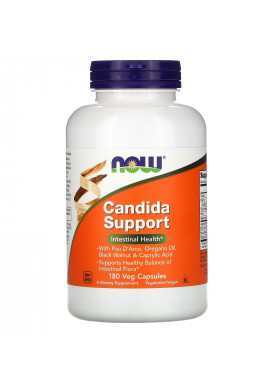 Now Foods, Candida Support, 180 Veg Capsules