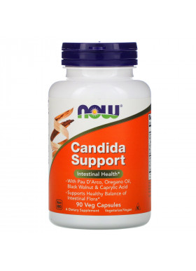 Now Foods, Candida Support, 90 Veg Capsules